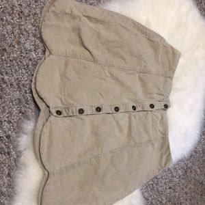 Urban outfitters scallop hem skirt xs